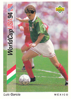 Luis Garcia Mexico Upper Deck World Cup 1994 Preview Eng/Ger #58